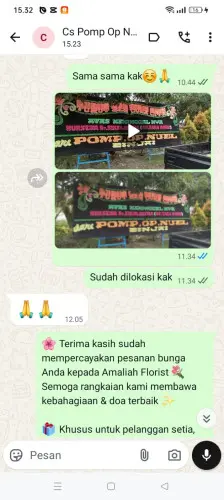 Testimonial Papan Bunga medalsari
