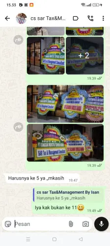 Testimonial Papan Bunga medalsari